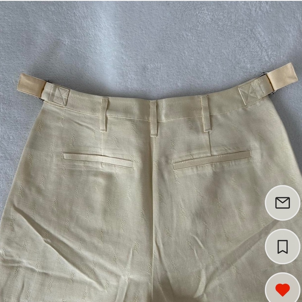 Kith womens yellow trouser pants